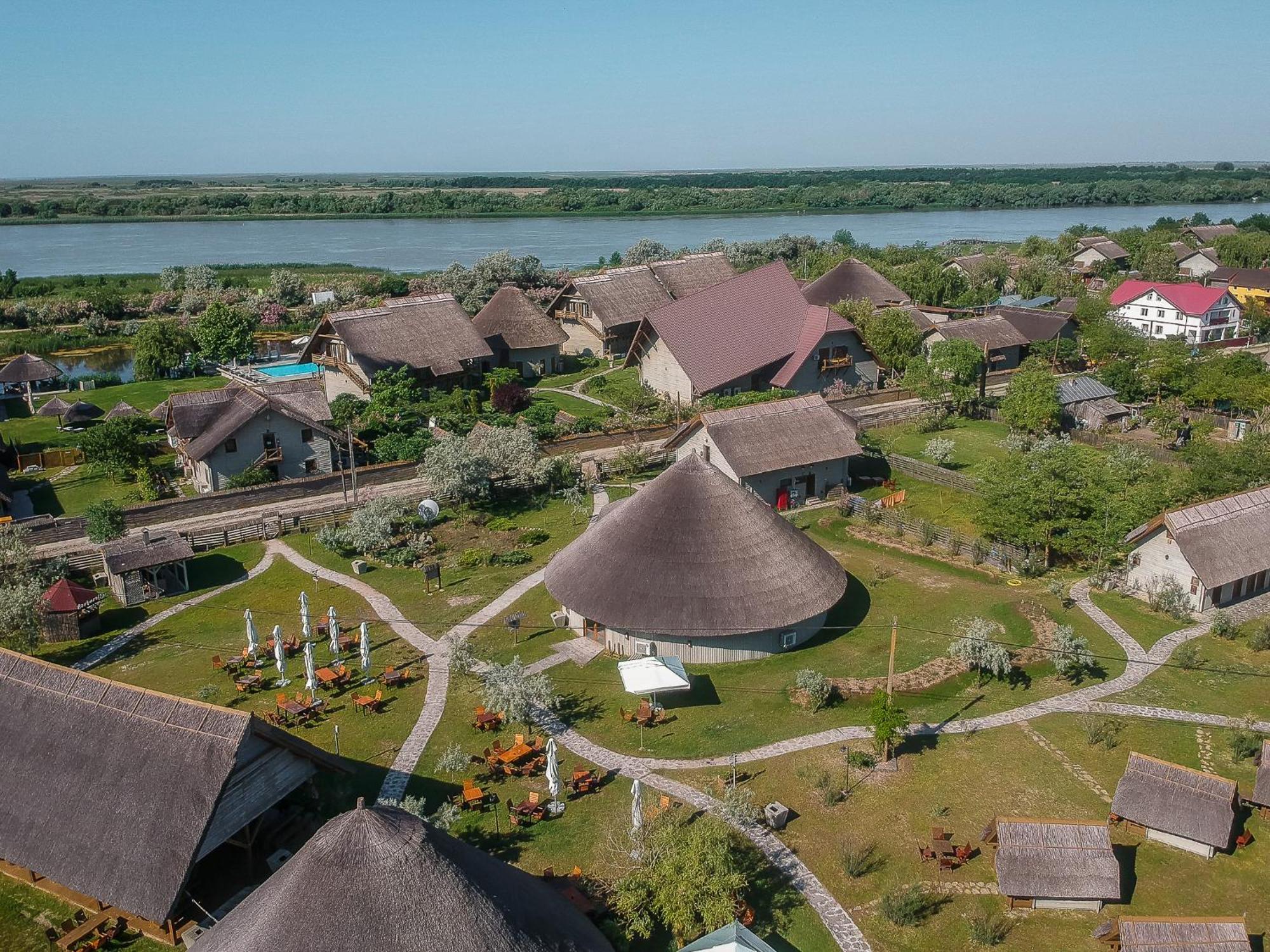 Dolphin Camping Сфинту Джордже Екстериор снимка