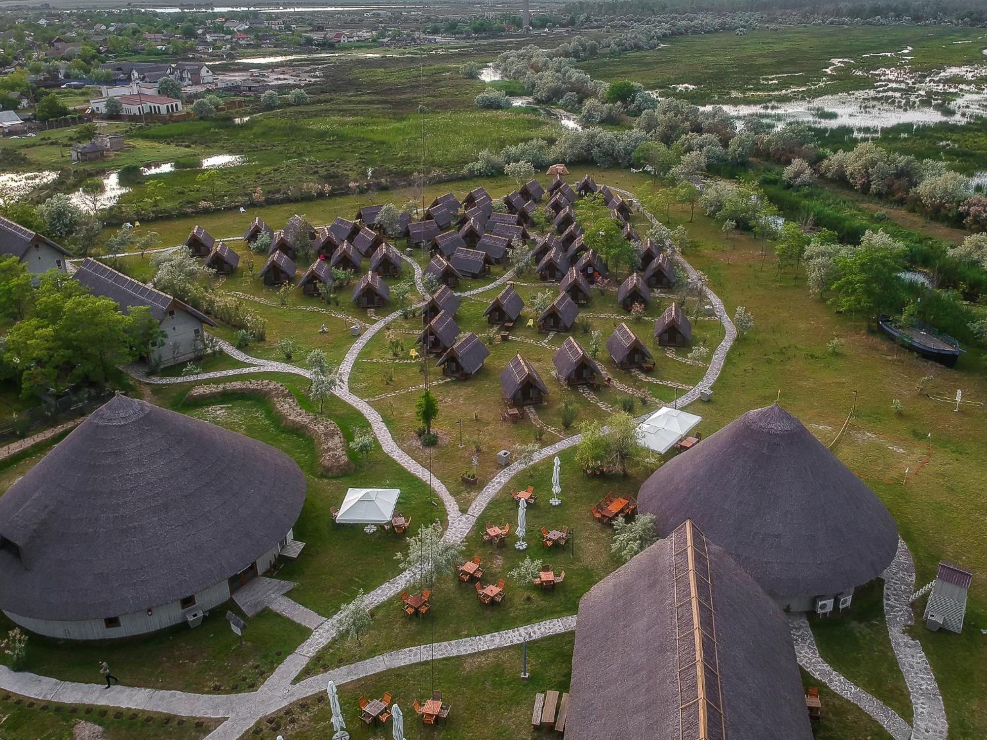 Dolphin Camping Сфинту Джордже Екстериор снимка